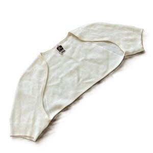 Angora Wool Blend Thermo Therapie Shoulder Warmer Bolero Shrug Sweater